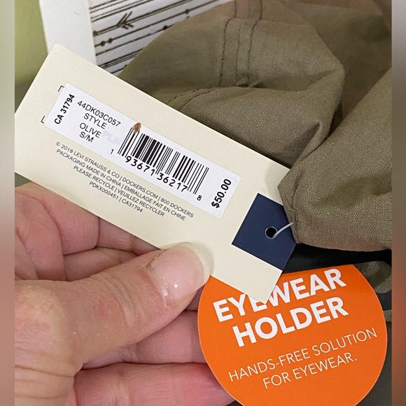 Dockers Newsboy Tan Cap - Picture 5 of 7